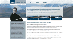 Desktop Screenshot of proconsultinginternational.com